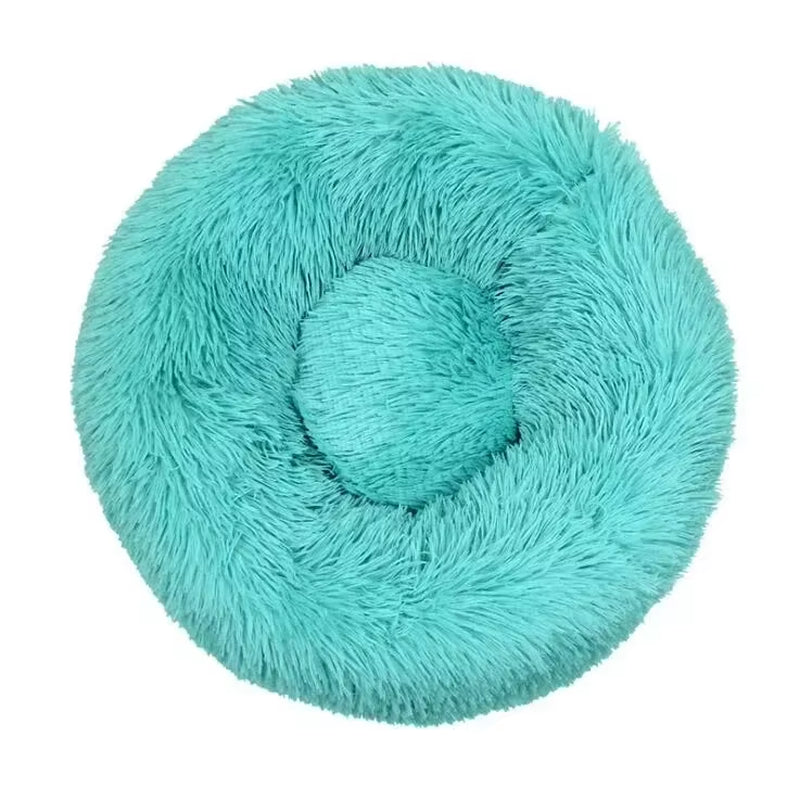 Pet Dog Bed for Dog Large Big Small for Cat House round Plush Mat Sofa Dropshipping Products Pet Calming Bed Dog Donut Bed