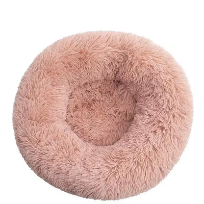 Pet Dog Bed for Dog Large Big Small for Cat House round Plush Mat Sofa Dropshipping Products Pet Calming Bed Dog Donut Bed