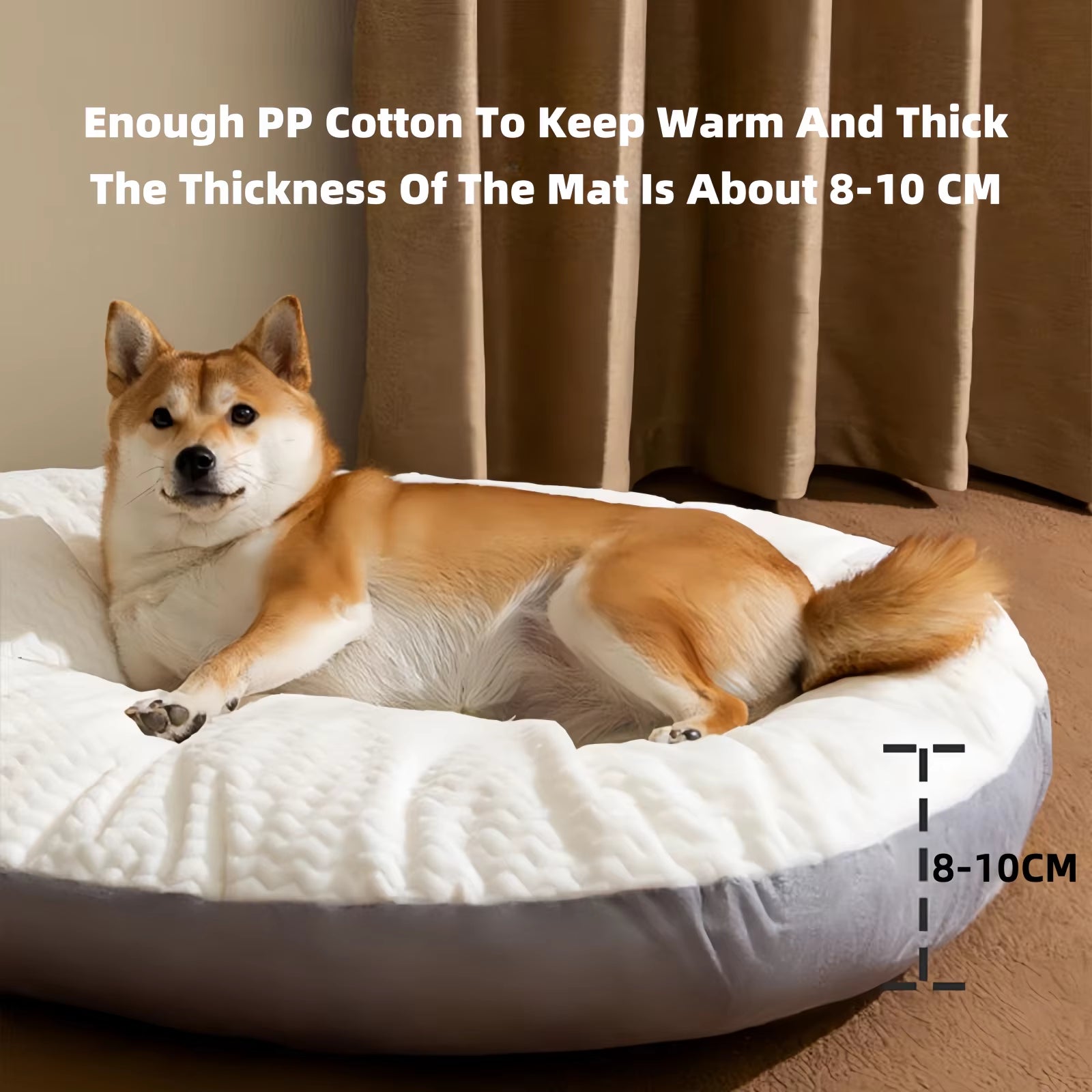 Large Dog Sofa Bed Warm Pet Nest Kennel for Medium Large Dog Cat Bed Thicken Soft Cushion Removable Washable Dog Sleeping Mat