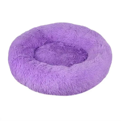 Pet Dog Bed for Dog Large Big Small for Cat House round Plush Mat Sofa Dropshipping Products Pet Calming Bed Dog Donut Bed